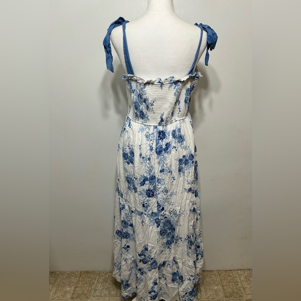 New! Altar’d State Cottagecore Floral Smocked Tiered Midi Dress Size XXL - Picture 9 of 15